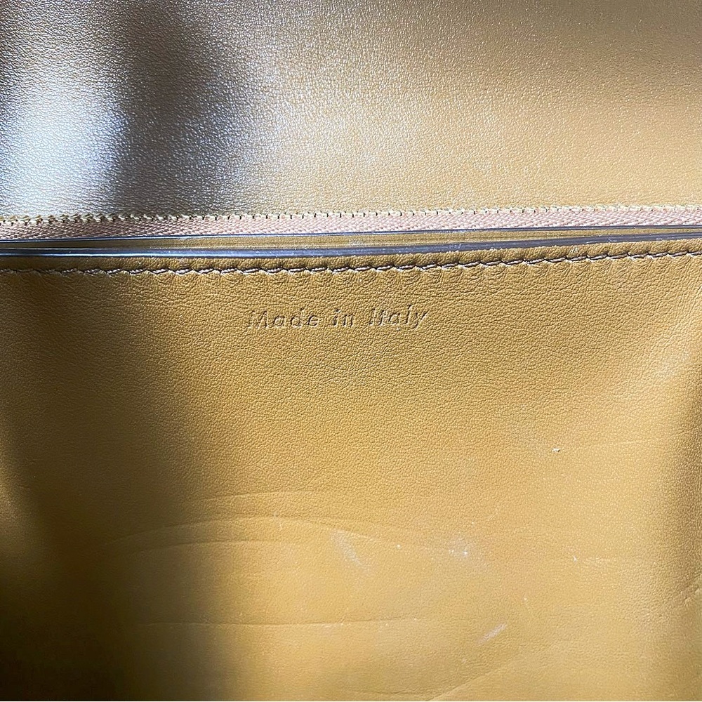 Celine Classic Box Tan Leather Crossbody Bag - Picture 10 of 12